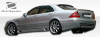 Mercedes-Benz S Class Duraflex LR-S F-1 Side Skirts Rocker Panels - 2 Piece - 103719