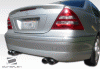 Mercedes-Benz C Class Duraflex CR-S Rear Lip Under Spoiler Air Dam - 1 Piece - 100273