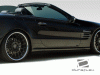 Mercedes-Benz SL Duraflex AMG Look Side Skirts Rocker Panels - 2 Piece - 107614