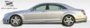 Mercedes-Benz S Class Duraflex S65 Look Side Skirts Rocker Panels - 2 Piece - 107202