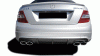Mercedes-Benz C Class Vaero C63 V1 Look Rear Bumper Cover - 1 Piece - 109860