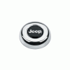 Omix Grant Mopar Licensed - Horn Button - Chrome - Jeep - Classic & Challenger Wheels - GRT5695