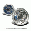 Universal Option Racing Diamond Cut Projector Headlight - 15-99108  PAIR