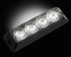 Universal Recon High-Intensity Strobe Light Module with Black Base - White - 4-LED 19 Function 4-Watt - 26422WH