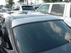 Mercedes-Benz C Class German Style Rear Roof Glass Spoiler - Unpainted - M202-R1U