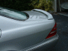 Mercedes-Benz S Class L-Style Rear Wing Spoiler - Unpainted - M220-W1U