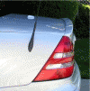 Mercedes-Benz SLK AMG Style Rear Lip Spoiler - Unpainted - M170-L1U