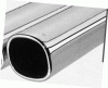 Universal Remus Rear Silencer with Exhaust Tip - Square - 002090 0501
