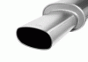 Universal Remus Rear Silencer with Stainless Steel Exhaust Tip - 001090 0540P