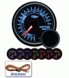 Universal Glow Shift Tinted 7 Color Air Fuel Gauge - GS-T702
