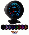 Universal Glow Shift Tinted 7 Color Tachometer - GS-T709