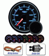 Universal Glow Shift Tinted 7 Color Oil Pressure Gauge - GS-T704
