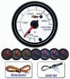 Universal Glow Shift White 7 Color Water Temperature Gauge - GS-W706