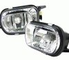 Mercedes-Benz C Class 4 Car Option Fog Light Kit - Clear - LHF-MBW203CA-DP