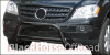 Mercedes-Benz ML Black Horse Bull Bar Guard - Non OE Style