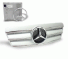 Mercedes CLK 4CarOption Front Hood Grille - GRG-W2089802GCL3-S