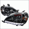 Mercedes-Benz ML Spec-D Projector Headlights - Black - 2LHP-BW16302JM-TM