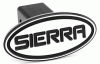 Universal Defenderworx Sierra Script Oval Billet Hitch Cover - Black - 33013
