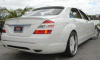 Mercedes-Benz S Class Bay Speed LRS Trunk Spoiler - FRP - 3486L-TS