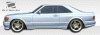 Mercedes-Benz S Class Duraflex AMG Look Wide Body Side Skirts Rocker Panels - 2 Piece - 107196