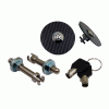 Spyder Carbon Fiber Hood Pin with Key - ACC-008