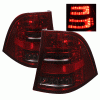 Mercedes-Benz ML Spyder LED Tail Lights - Red Smoke - ALT-YD-MBW16398-LED-RS