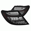 Mercedes-Benz C Class Spyder LED Tail Lights - Black - ALT-YD-MBZC11-LED-BK