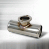 Universal Spec-D Chrome Blow Off Adaptor Flange Pipe - BVA-225-CP