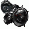 Mercedes-Benz E Class Spec-D Projector Headlights - Black Housing - LHP-BW21000JM-APC