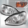 Mercedes-Benz S Class Spec-D Halo Projector Headlights - Chrome - LHP-BW22000-KS