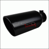 Universal Spec-D Exhaust Tip- 4 Inch Inlet, 6 Inch Outlet - MF-TP0406D-BS-TD