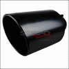 Universal Spec-D Exhaust Tip- 4 Inch Inlet, 8 Inch Outlet - MF-TP0408D-BS-TD