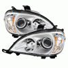 Mercedes-Benz ML Xtune Projector Headlights - Chrome - PRO-JH-MBW16398-C