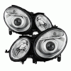 Mercedes-Benz E Class Xtune OEM Projector Headlights - Chrome - PRO-JH-MBW21103-C