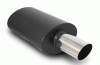 Matte Black Muffler With Polished Tip - MUF-Z-30660BK2-AD