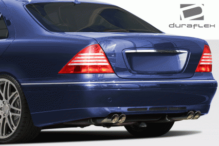Mercedes  Mercedes-Benz S Class Duraflex BR-S Rear Bumper Cover - 1 Piece - 107796
