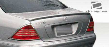 Mercedes  Mercedes-Benz S Class Duraflex LR-S Wing Trunk Lid Spoiler - 1 Piece - 103723