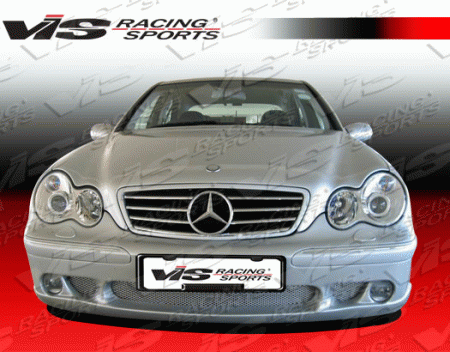 Mercedes  Mercedes-Benz C Class VIS Racing Laser Front Bumper - 01MEW2034DLS-001
