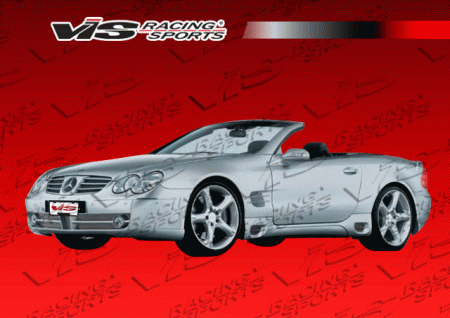 Mercedes  Mercedes-Benz SL VIS Racing Laser F1 Side Skirts - 03MER2302DLF1-004