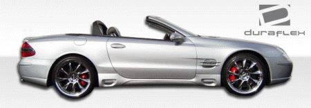 Mercedes  Mercedes-Benz SL Duraflex LR-S Side Skirts Rocker Panels - 2 Piece - 103735