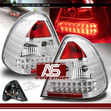 Mercedes  Euro Chrome LED Taillights