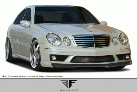 Mercedes  Mercedes-Benz E Class Aero Function AF-1 Front Add-On Spoiler - GFK - 1 Piece - 107391