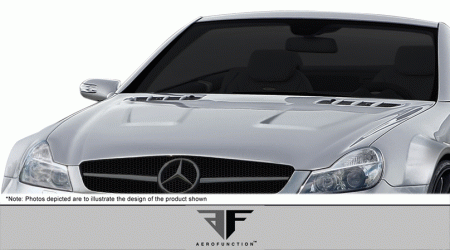 Mercedes  Mercedes-Benz SL Aero Function AF-Signature 2 Series Wide Body Conversion Hood - GFK - 1 Piece - 108026