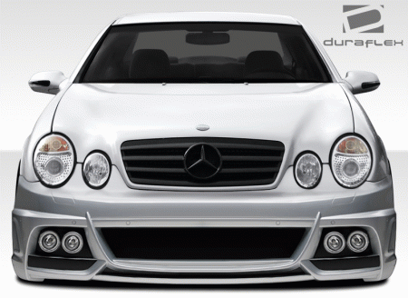 Mercedes  Mercedes-Benz CLK Duraflex W-1 Front Bumper Cover - 1 Piece - 108048