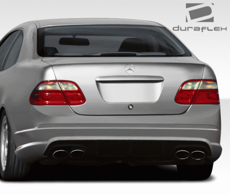 Mercedes  Mercedes-Benz CLK Duraflex C63 Look Rear Bumper Cover - 1 Piece - 108056