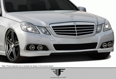 Mercedes  Mercedes-Benz E Class Aero Function AF-1 Front Add-On Spoiler - PUR-RIM - 1 Piece - 108087