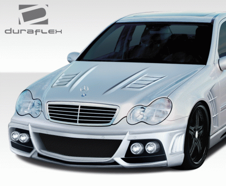 Mercedes  Mercedes-Benz C Class Duraflex W-1 Hood - 1 Piece - 108247