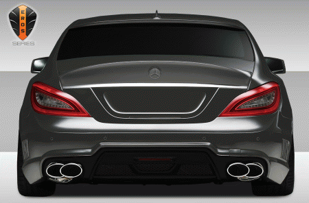 Mercedes  Mercedes-Benz CLS Duraflex Eros Version 1 Rear Bumper Cover - 1 Piece - 108439