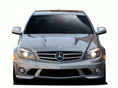 Mercedes  Mercedes-Benz C Class Vaero C63 Look Front Bumper Cover - Without PDC - 1 Piece - 109855
