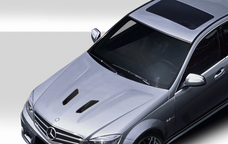 Mercedes  Mercedes-Benz C Class Duraflex Black Series Look Hood - 1 Piece - 112109